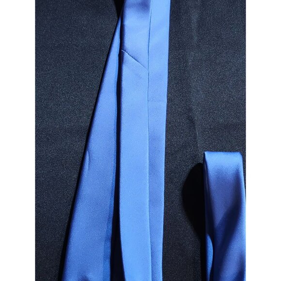 Geoffrey Beene Mens Blue Polyester Necktie - Picture 7 of 10